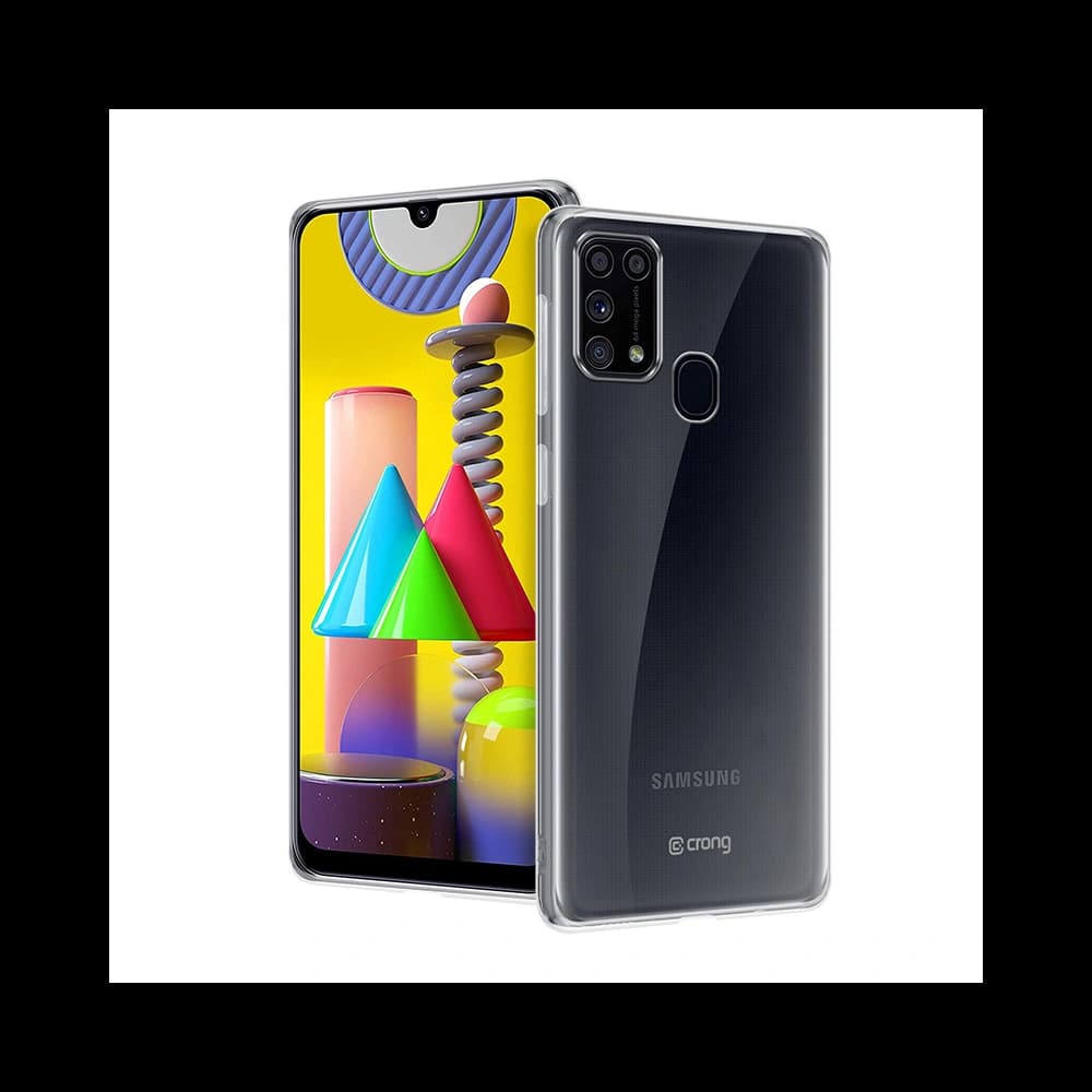 Case Crong Crystal Slim Cover Samsung Galaxy M31 (transparent) - 2