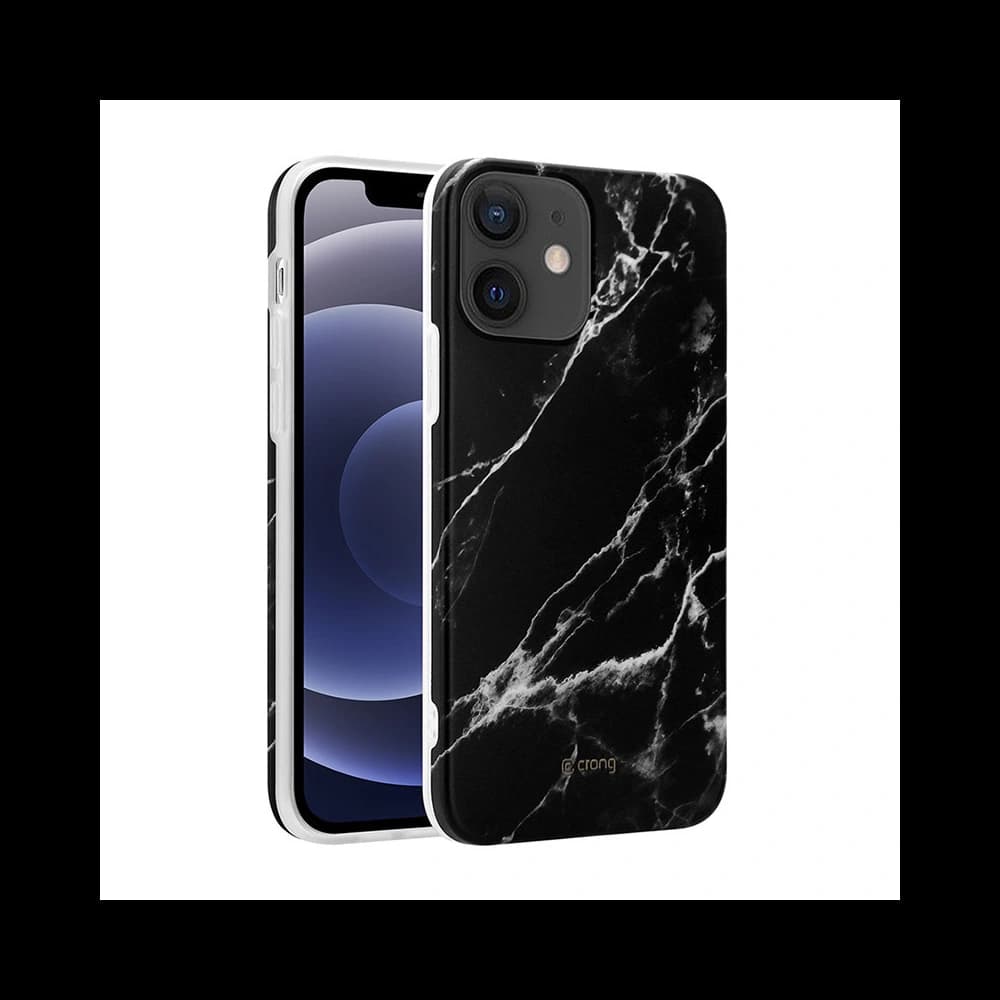 Crong Marble Case Apple iPhone 12 mini (black) - 6