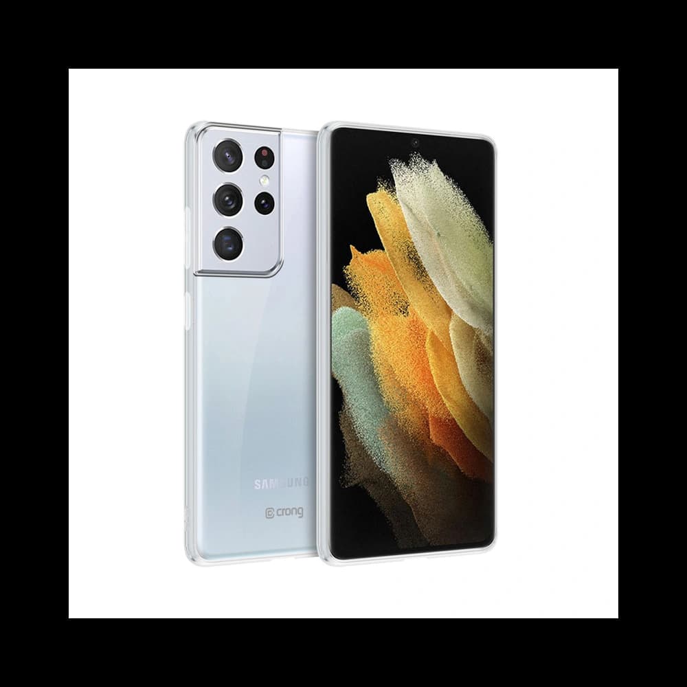 Case Crong Crystal Slim Cover Samsung Galaxy S21 Ultra (transparent) - 1