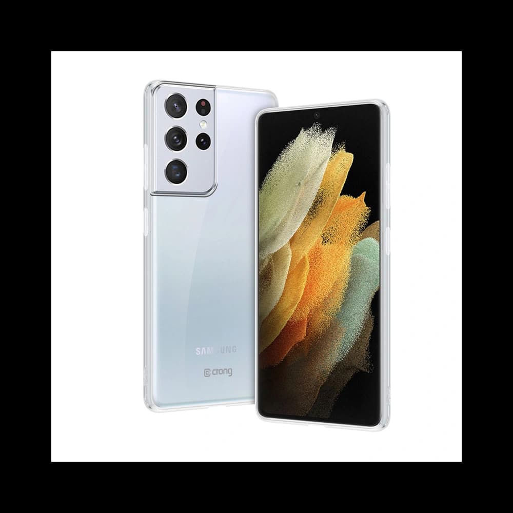 Case Crong Crystal Slim Cover Samsung Galaxy S21 Ultra (transparent) - 3