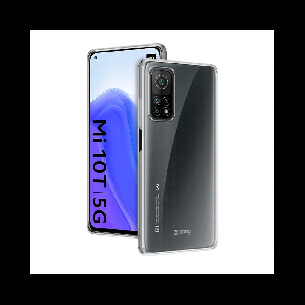 Case Crong Crystal Slim Cover Xiaomi Mi 10T/10T Pro (transparent) - 1