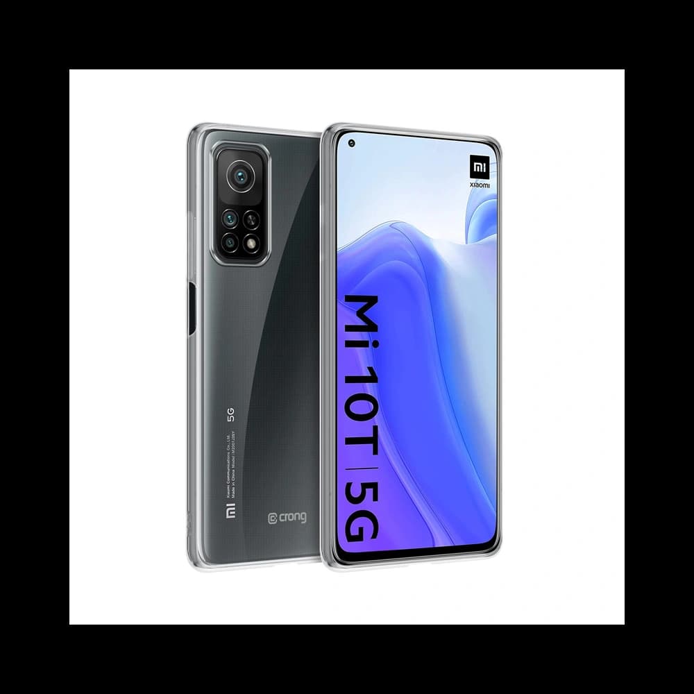 Case Crong Crystal Slim Cover Xiaomi Mi 10T/10T Pro (transparent) - 5