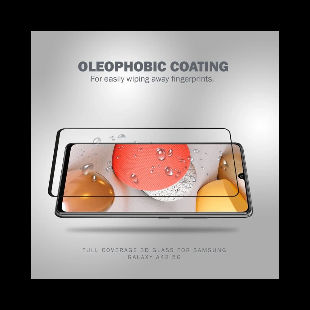 Gehärtetes Glas Crong 3D Armour Glass Samsung Galaxy A42 5G - 4