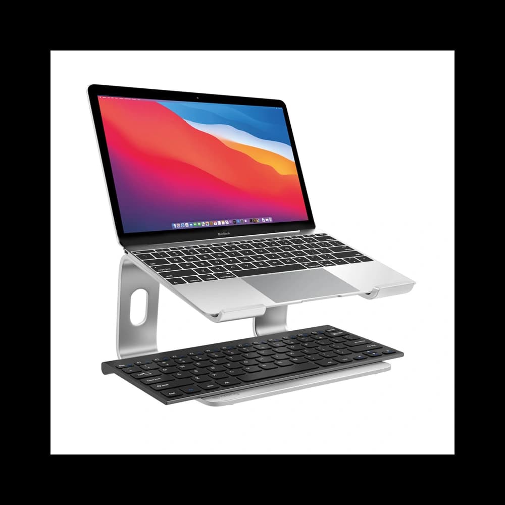 Aluminium-Laptopständer Crong AluBench (silber) - 4