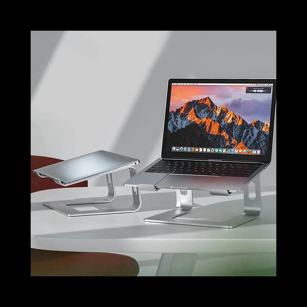 Aluminium-Laptopständer Crong AluBench (silber) - 9