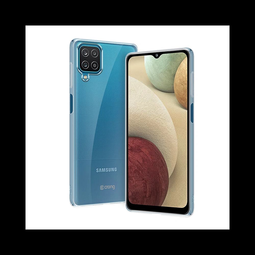 Case Crong Crystal Slim Cover Samsung Galaxy A12 (transparent) - 3
