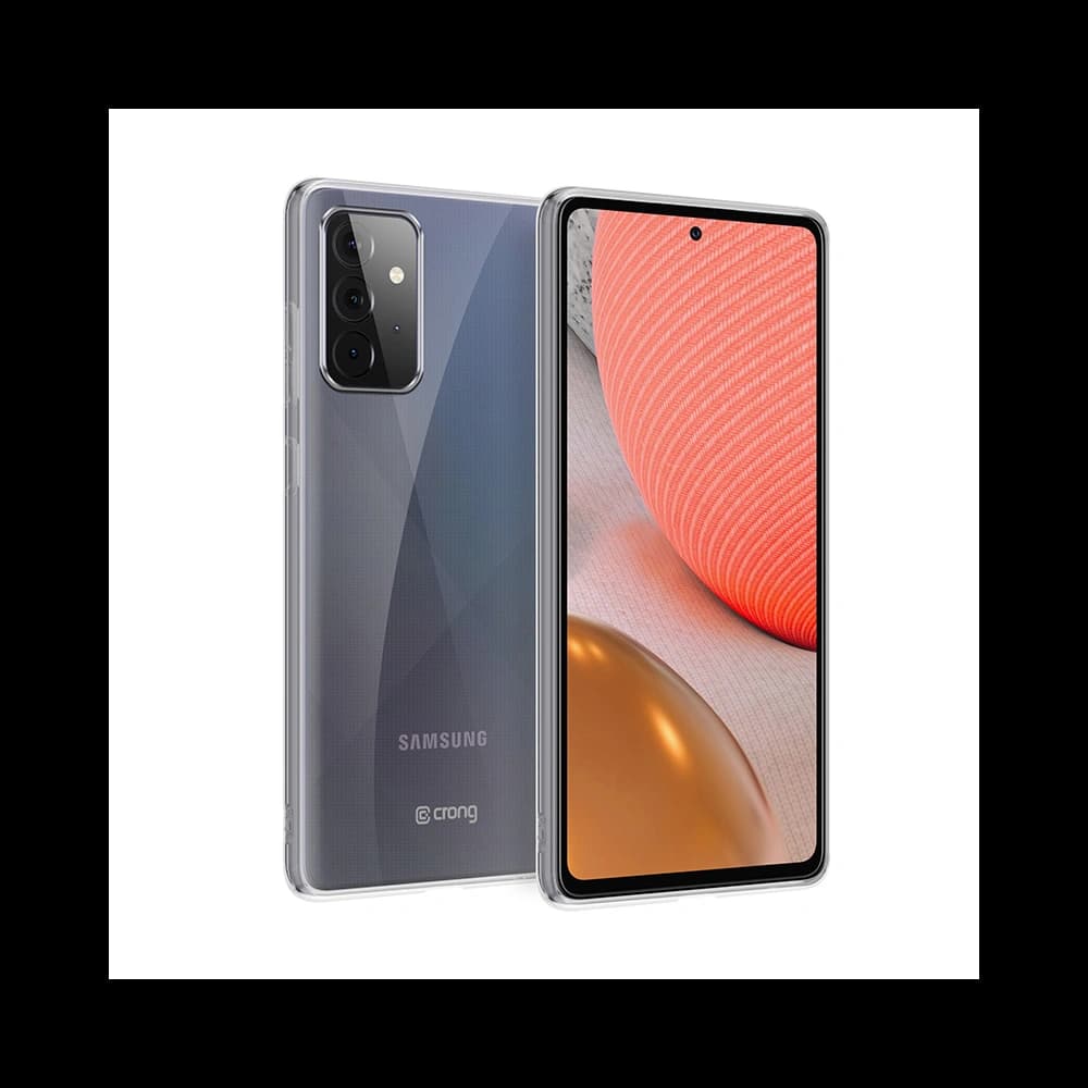 Case Crong Crystal Slim Cover Samsung Galaxy A72 (transparent) - 1