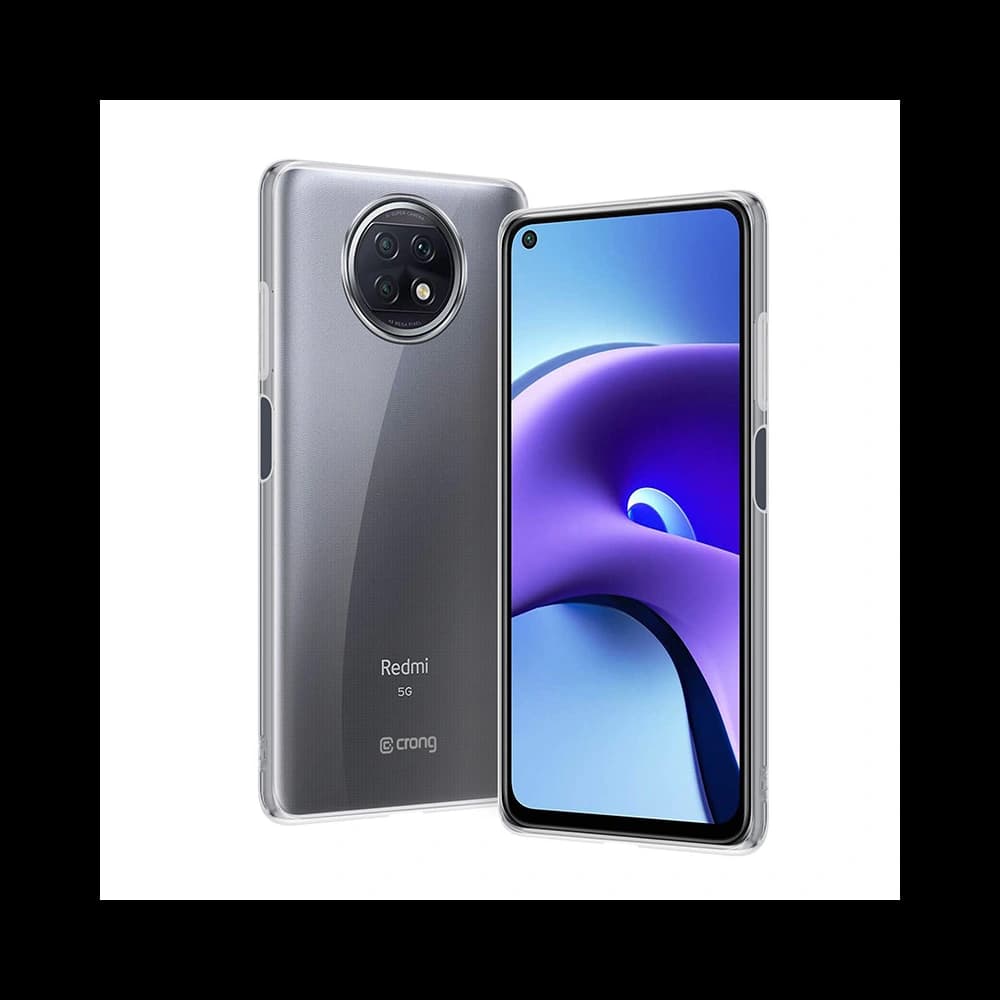Crong Crystal Slim Cover Xiaomi Redmi Note 9T (clear) - 3
