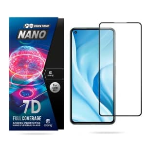 Hybriedglas Crong 7D Nano Flexibles Glas Xiaomi Mi 11 Lite 5G
