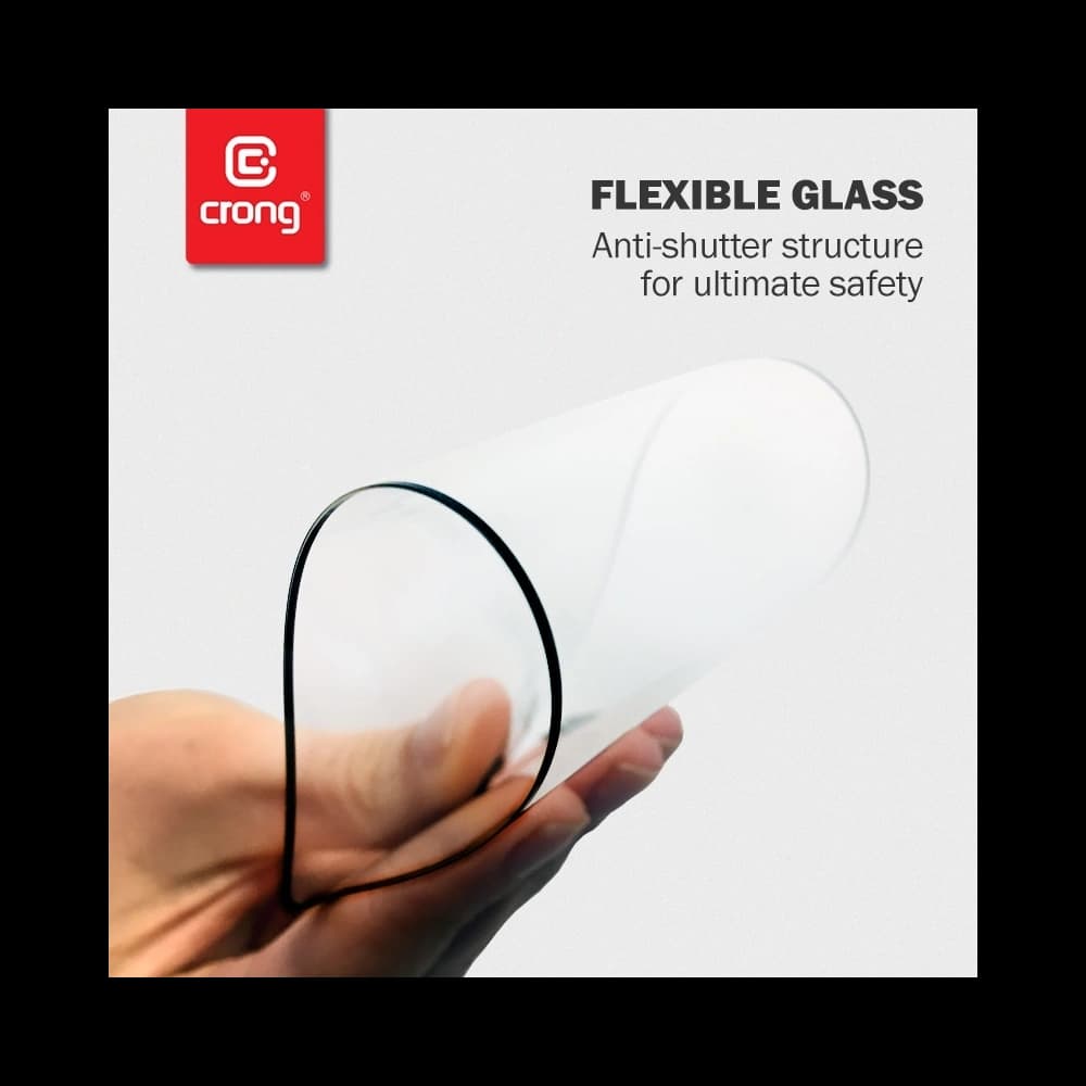 Hybriedglas Crong 7D Nano Flexibles Glas Xiaomi Mi 11 Lite 5G - 4