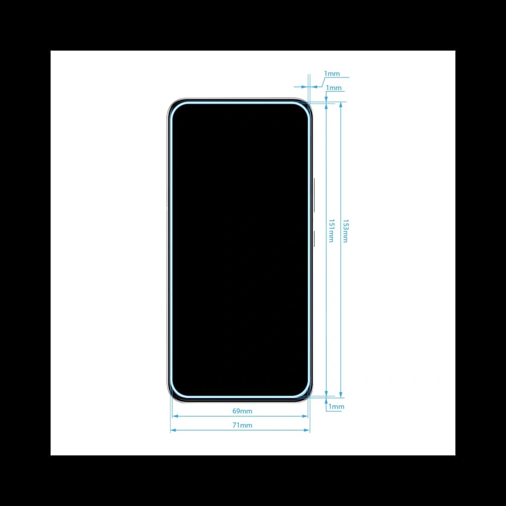 Hybriertes Glas Crong 7D Nano Flexibles Glas Samsung Galaxy S22+ Plus - 3
