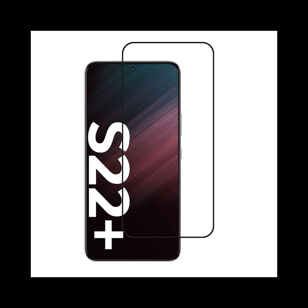 Hybriertes Glas Crong 7D Nano Flexibles Glas Samsung Galaxy S22+ Plus - 2