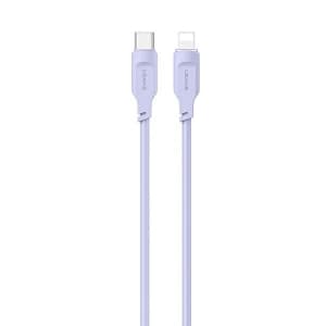 Kabel USAMS Lithe Series USB-C/Lightning PD Schnellladung 1,2m 20W lila/purple (US-SJ566)