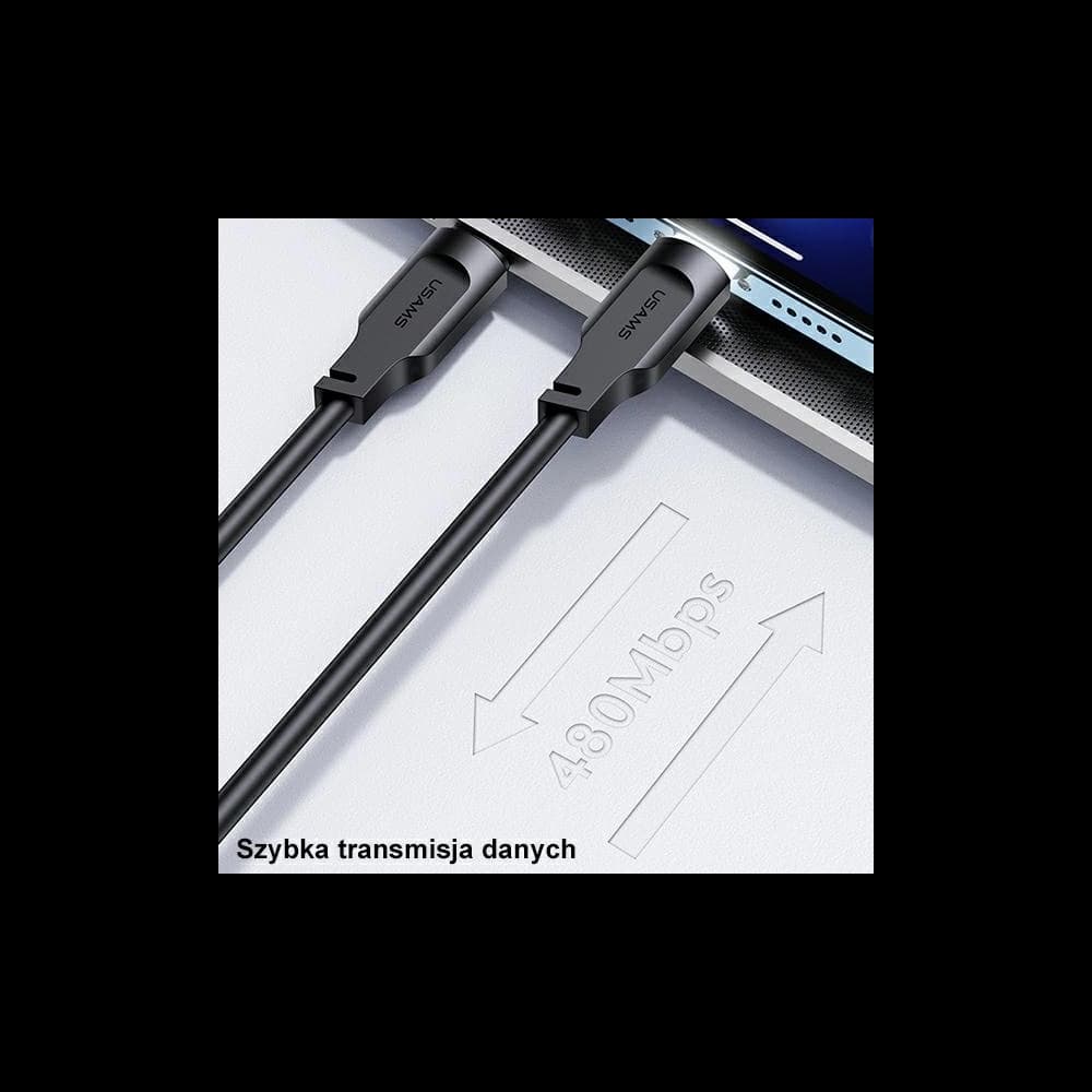 Kabel USAMS Lithe Series USB-C/Lightning PD Schnellladung 1,2m 20W grün (US-SJ566) - 6