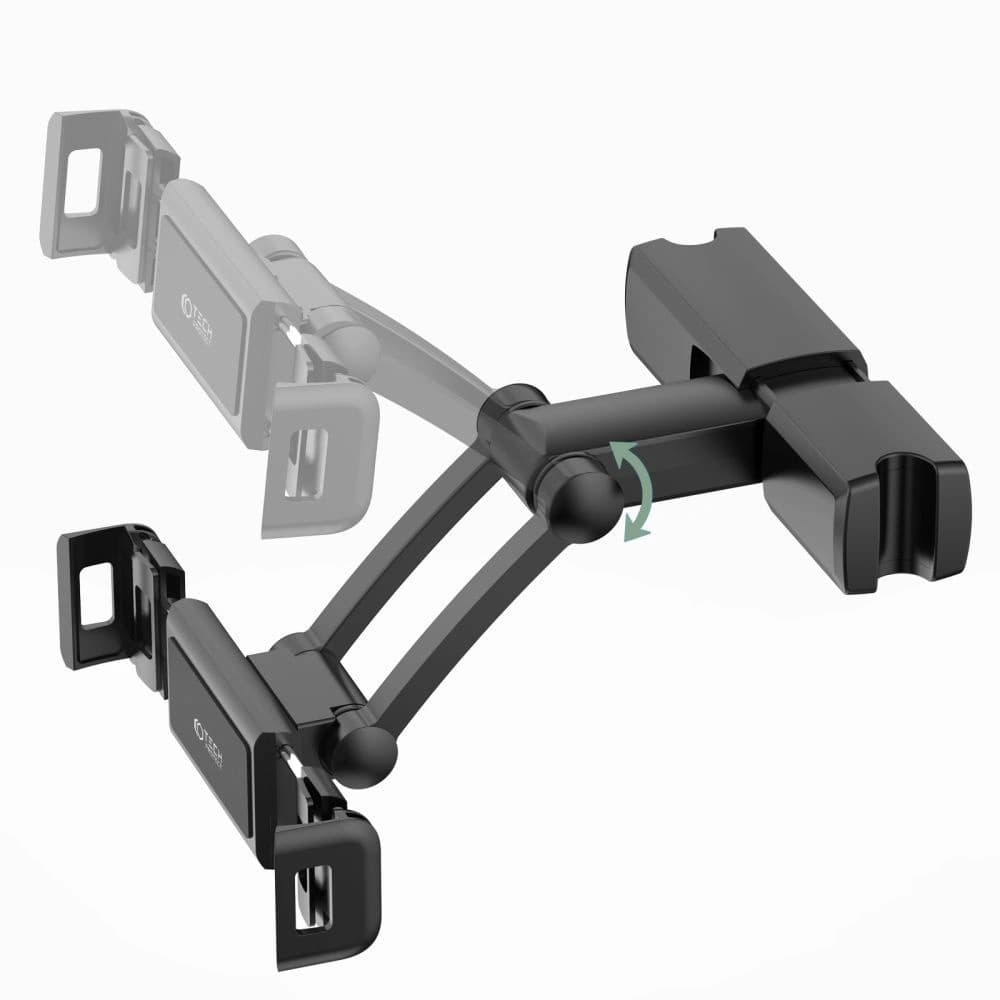 Tech-Protect V2 Stretchable Headrest Car Mount Black - 4