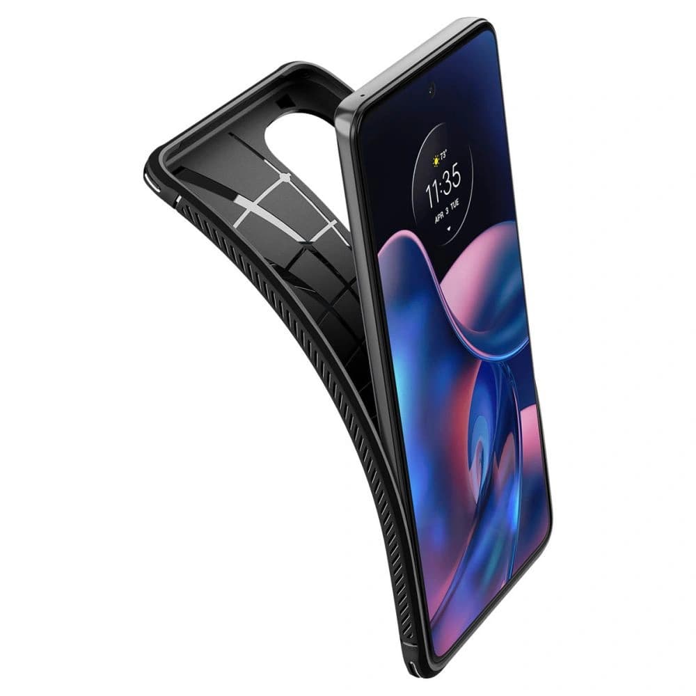 Spigen Rugged Armor Motorola Edge 2022 Matte Black - 4