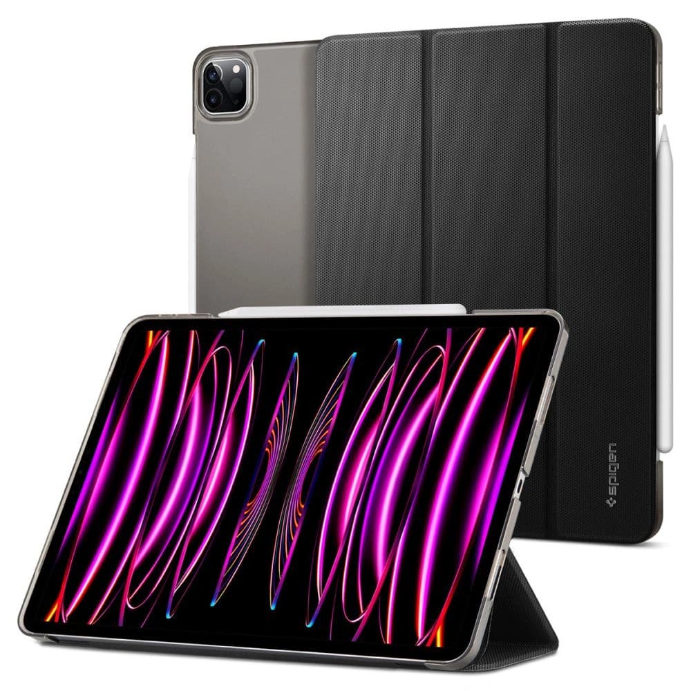 Case Spigen Liquid Air Folio für Apple iPad Pro 11 2021/2022 (3. und 4. Generation) Schwarz - 1