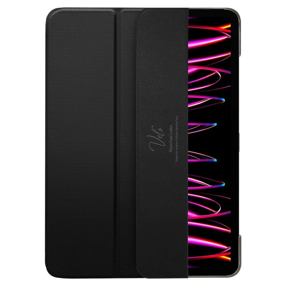 Case Spigen Liquid Air Folio für Apple iPad Pro 11 2021/2022 (3. und 4. Generation) Schwarz - 5