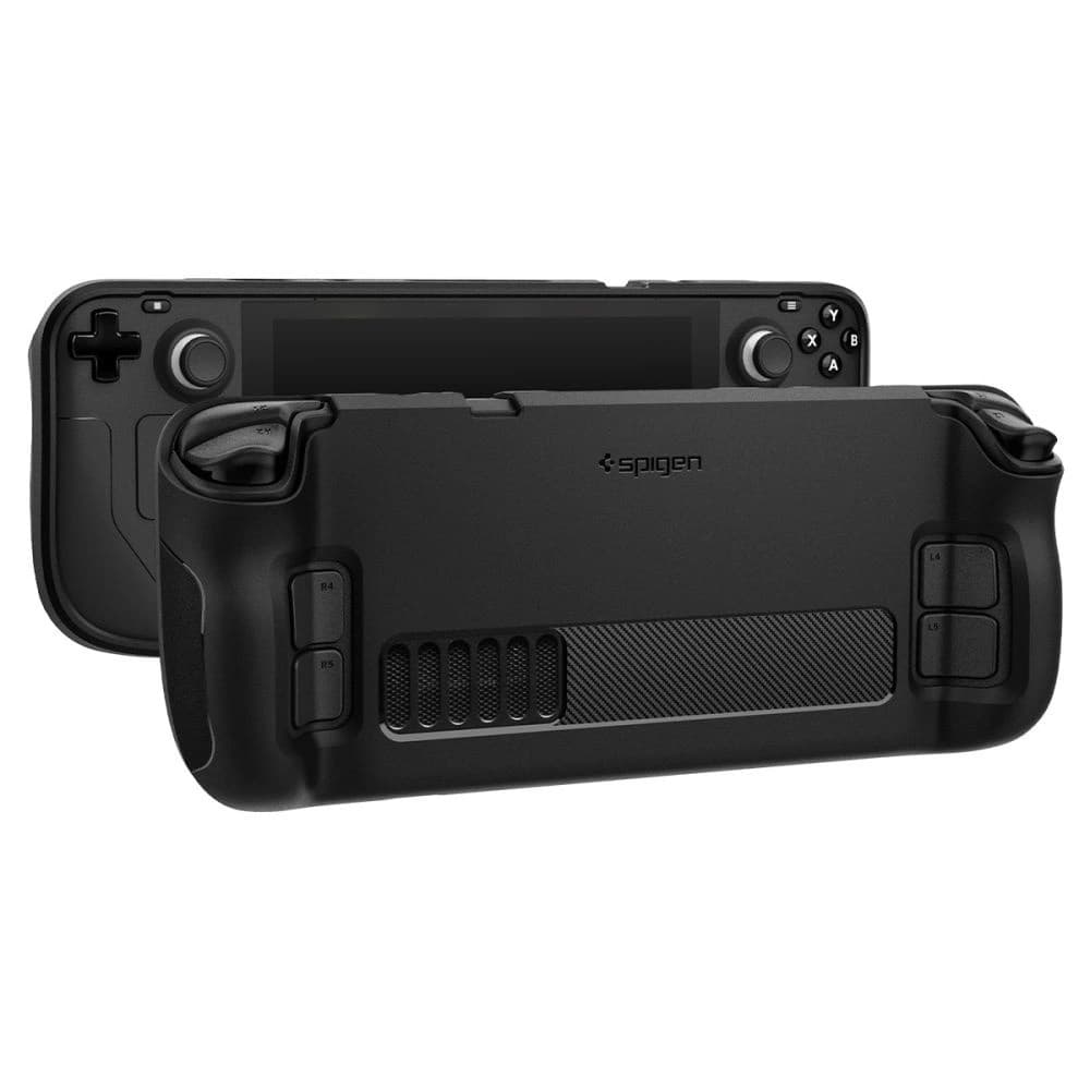 Case Spigen Rugged Armor Valve Steam Deck LCD / OLED Matt Schwarz - 8