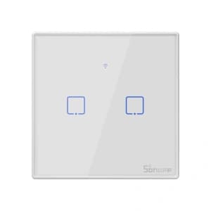 Berührungsempfindlicher WiFi + RF 433 Lichtschalter Sonoff T2 EU TX (2-Kanal)