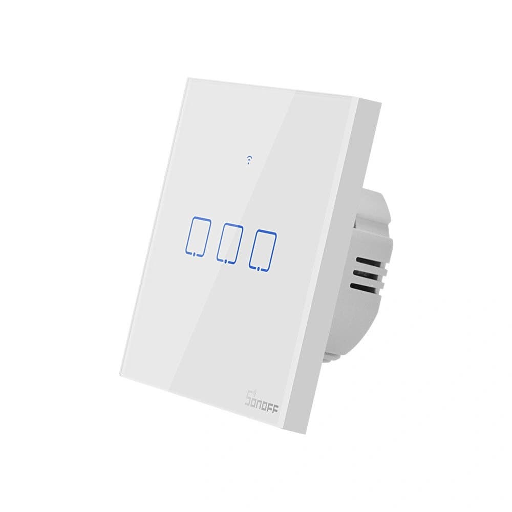 Berührbarer WiFi + RF 433 Lichtschalter Sonoff T1 EU TX (3-Kanal) - 4