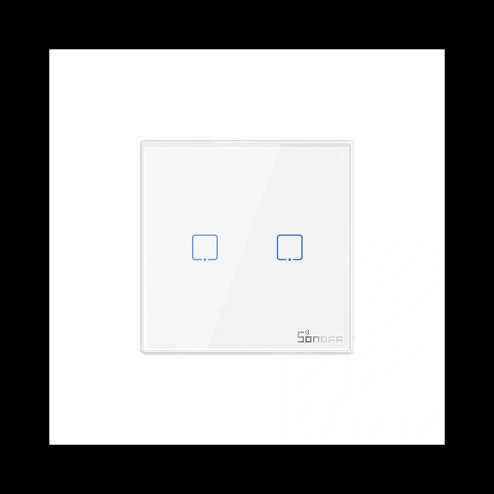 Wireless Light Switch Sonoff 433MHz T2EU2C-RF (2-channel) - 1