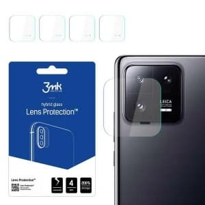Hybridglas für die Kameraobjektiv 3MK Lens Protect Xiaomi 13 Pro [4 PACK]