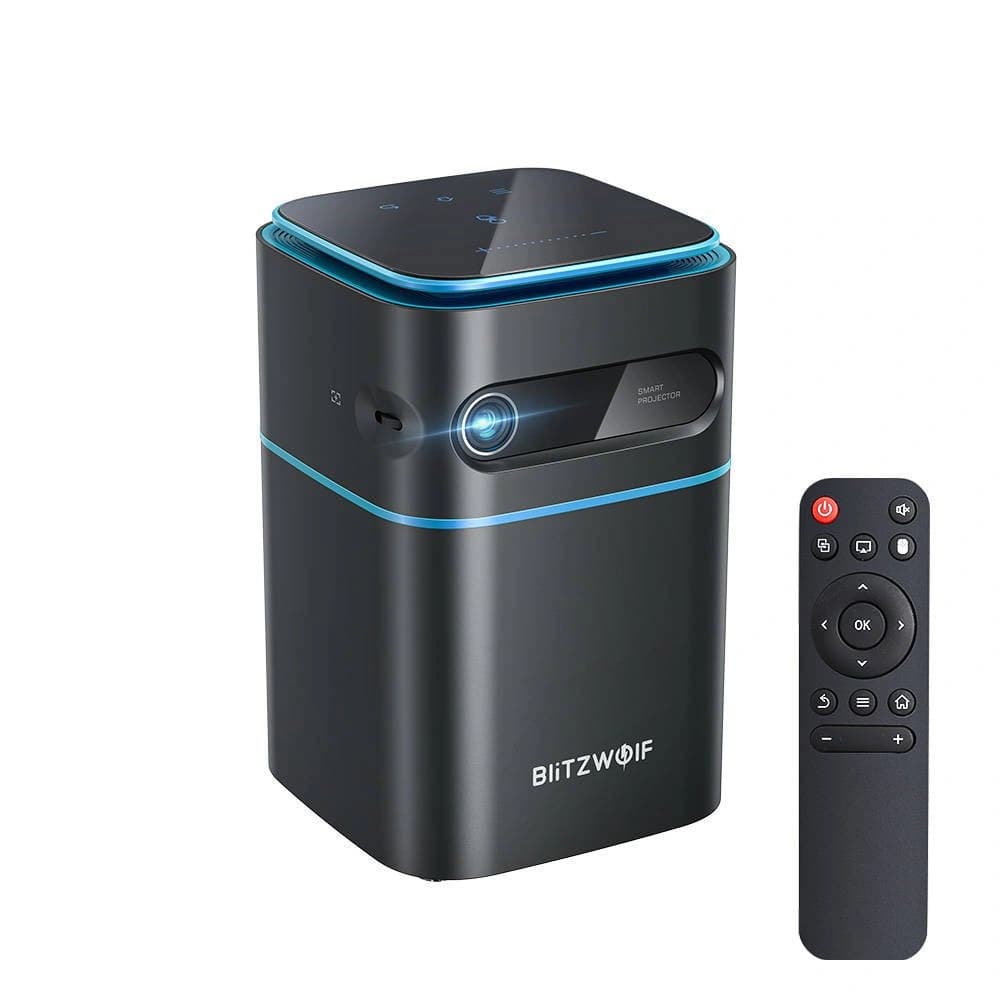 BlitzWolf BW-VT2 Portable Projector, Android, Wi-Fi, 1080p - 2