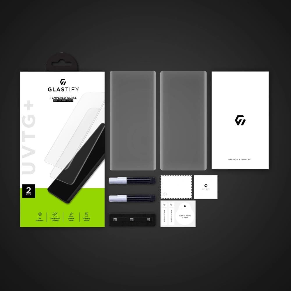 Glastify UVTG+ Samsung Galaxy S23 Ultra Clear [2 PACK] - 8