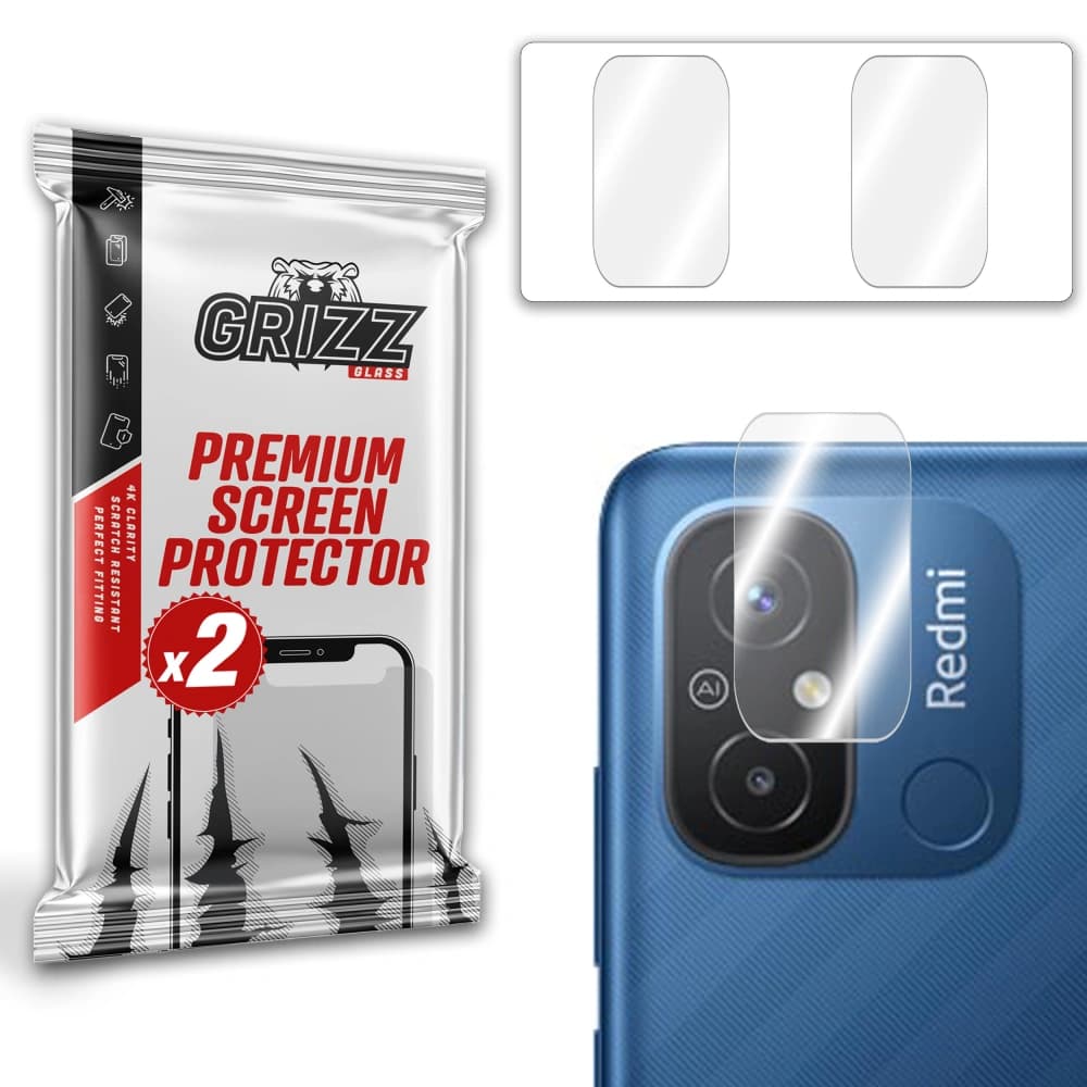Glas für die Kamera GrizzGlass HybridGlass Kamera für Xiaomi Redmi 12C - 1