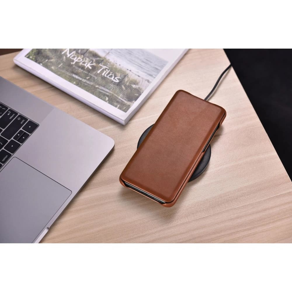 Case iCarer Curved Edge Vintage Folio Samsung Galaxy S20+ Plus braun - 10