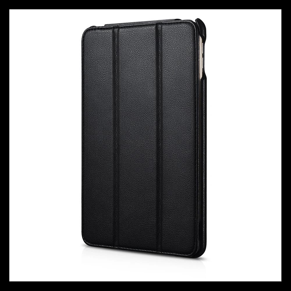 Case iCarer Leder Folio Apple iPad mini 7.9 2019 (5. Generation) schwarz - 1