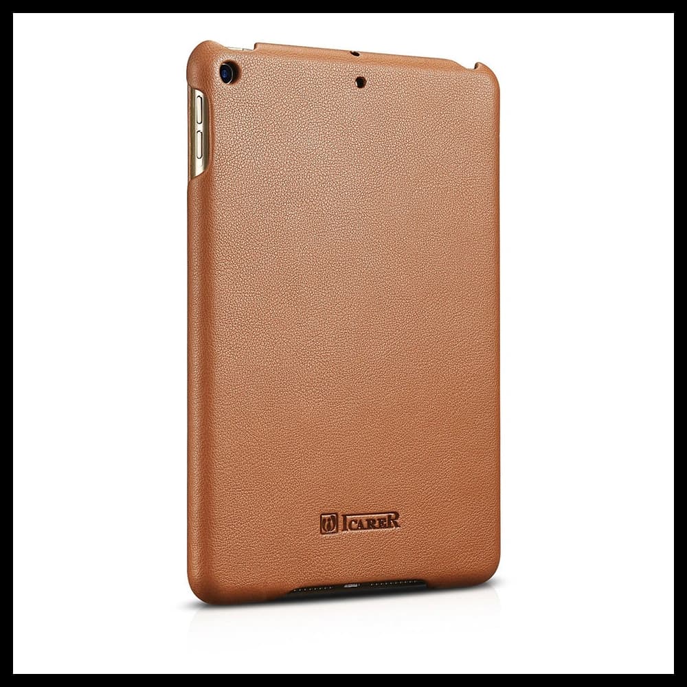 Case iCarer Leder Folio Apple iPad mini 7.9 2019 (5. Generation) braun - 3