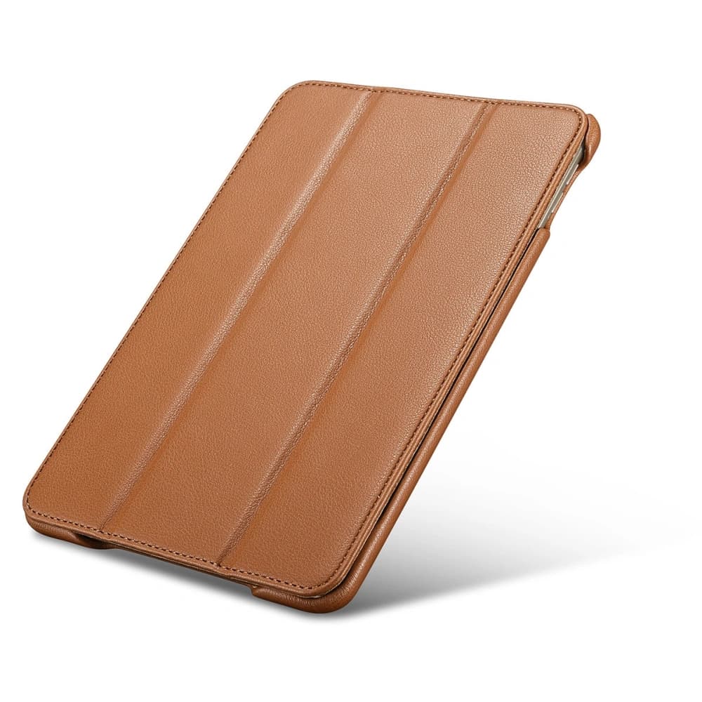Case iCarer Leder Folio Apple iPad mini 7.9 2019 (5. Generation) braun - 6