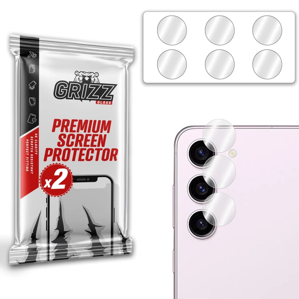 Glas für die GrizzGlass HybridGlass Kamera für Samsung Galaxy S23 - 1