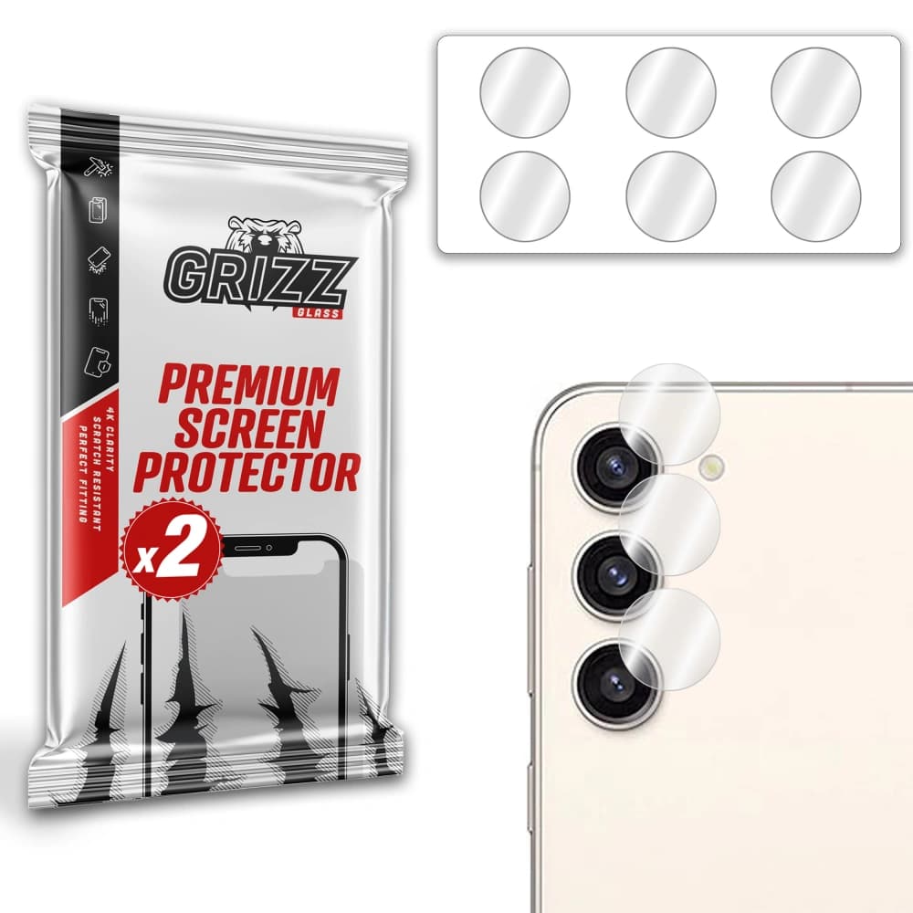 GrizzGlass HybridGlass Camera Samsung Galaxy S23+ Plus - 1