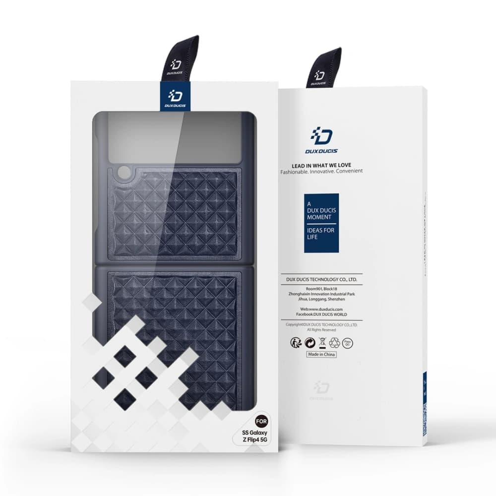 Case Dux Ducis Venice Samsung Galaxy Z Flip 4 blau - 5