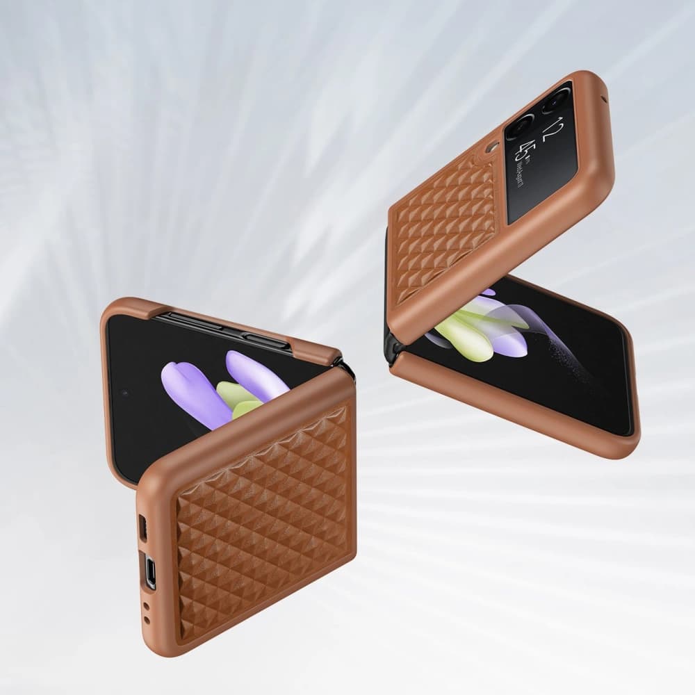 Case Dux Ducis Venice Samsung Galaxy Z Flip 4 braun - 4