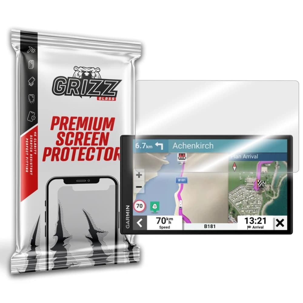 GrizzGlass HybridGlass Garmin Camper 795 - 1