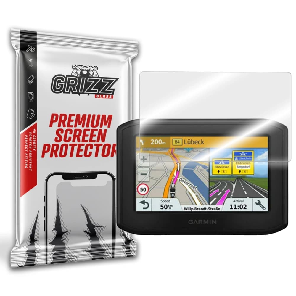GrizzGlass HybridGlass Garmin zumo 396 LMT-S - 1