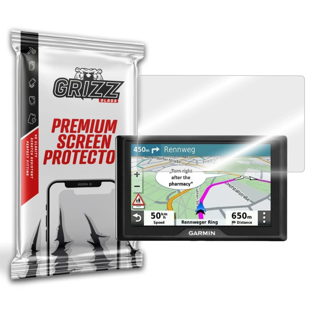 GrizzGlass HybridGlass Garmin Drive 52 Traffic - 1