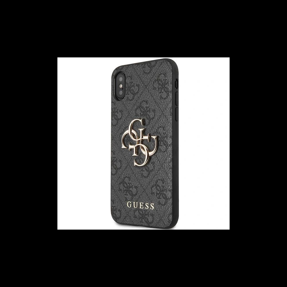 Case Guess GUHCPX4GMGGR Apple iPhone XS/X grau/grau Hartschale 4G Big Metal Logo - 2
