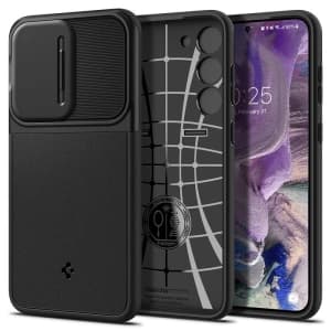 Case Spigen Optik Armor Samsung Galaxy S23 Schwarz