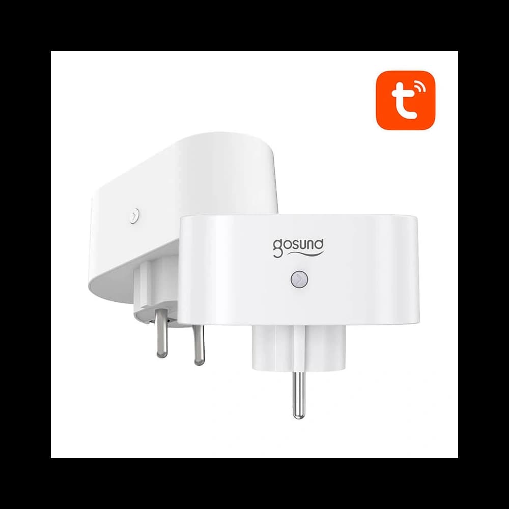 Double Smart plug WiFi Gosund SP211 3500W Tuya [2 PACK] - 2