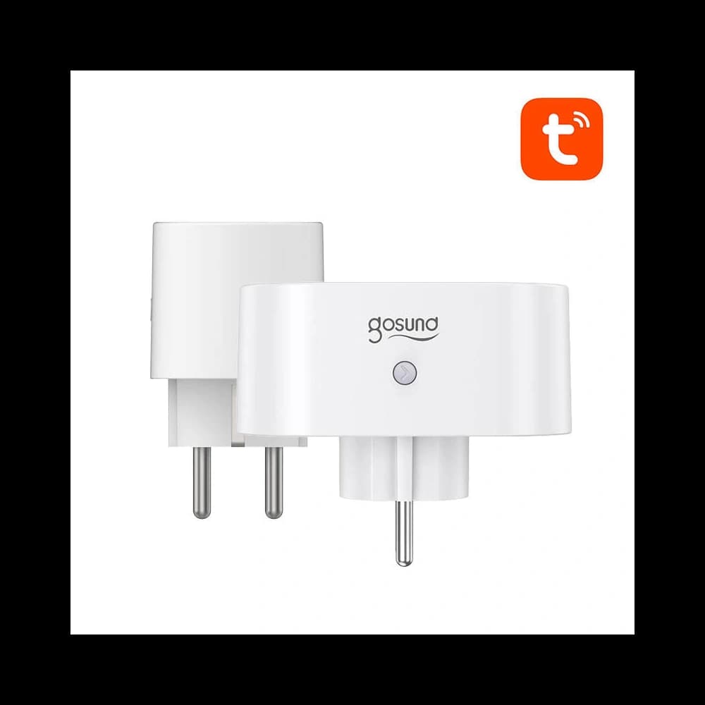 Double Smart plug WiFi Gosund SP211 3500W Tuya [2 PACK] - 3