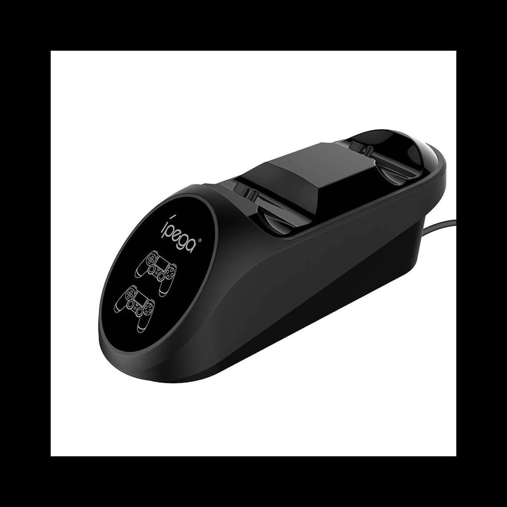 iPega Double Docking Station Charger PG-9180 PS4 GamePad (black) - 1