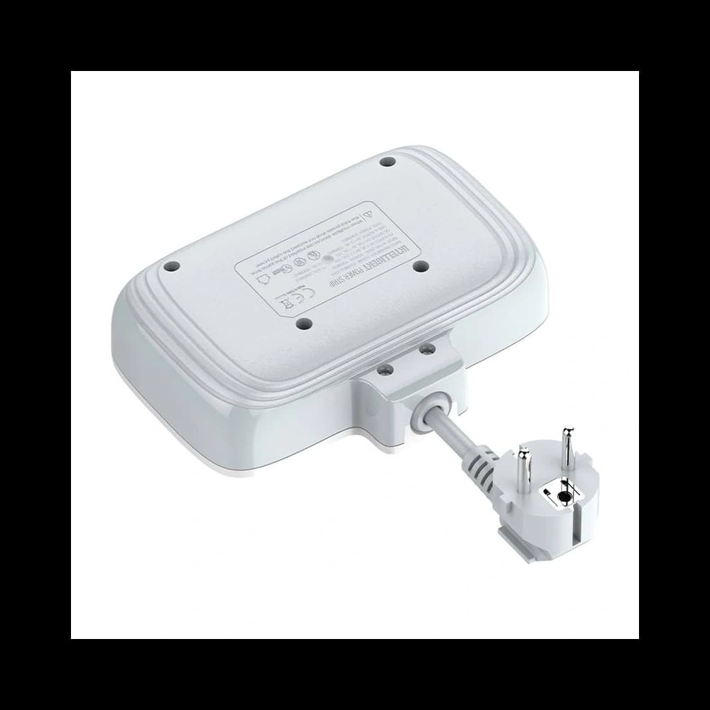 Steckdosenleiste mit 2 AC-Steckdosen, 3x USB, USB-C, LDNIO SE2435, 2500W (weiß) - 9