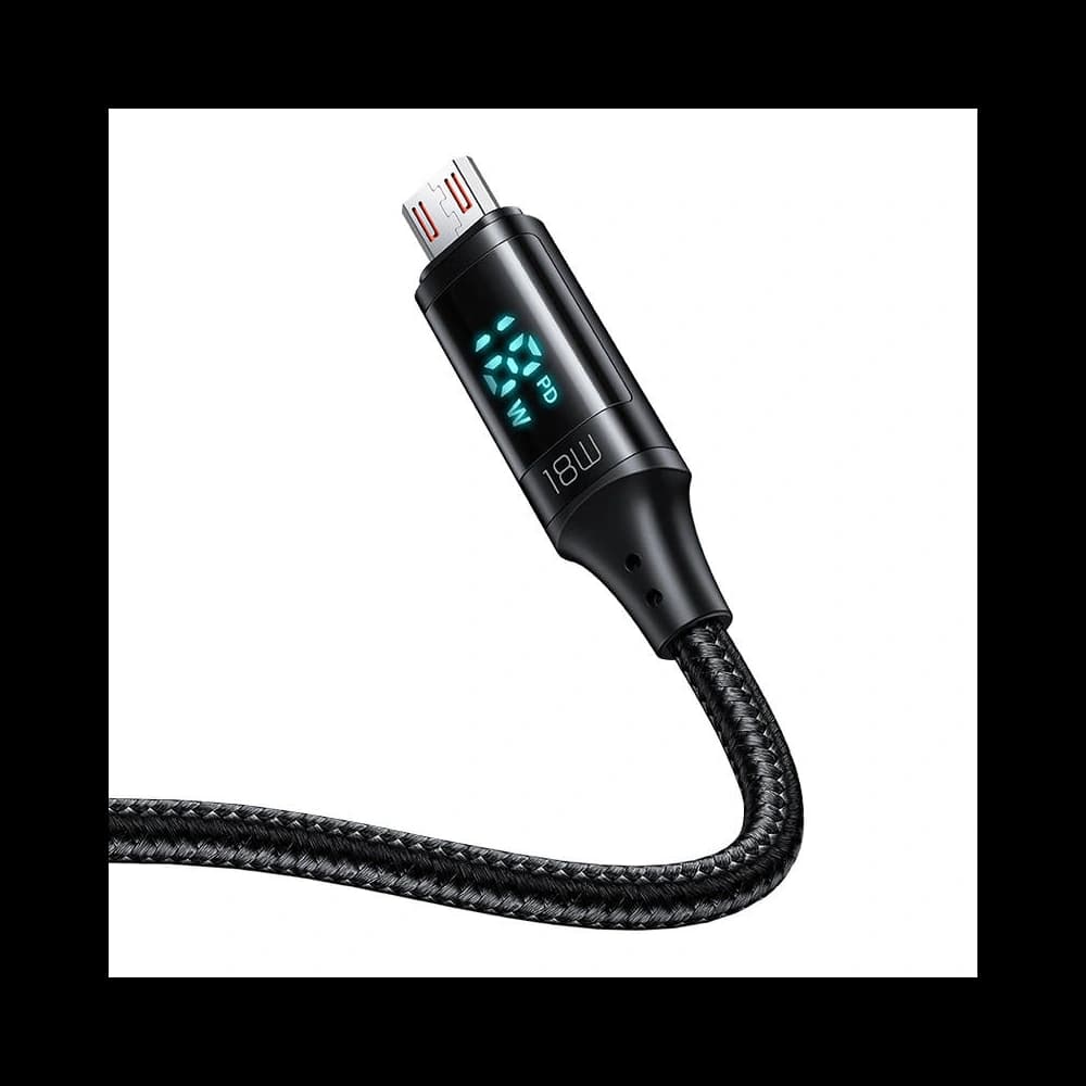 Mcdodo CA-1070 USB-A/microUSB Cable, 3A, 1.2m (black) - 3