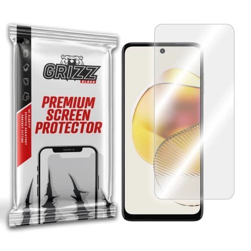 Hybriertes Glas GrizzGlass HybridGlass für Motorola Moto G73