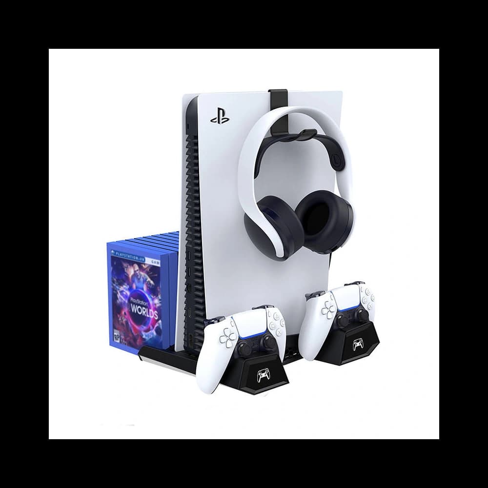 Multifunktionale Kühlstation für PS5 iPega PG-P5023 (schwarz) - 2